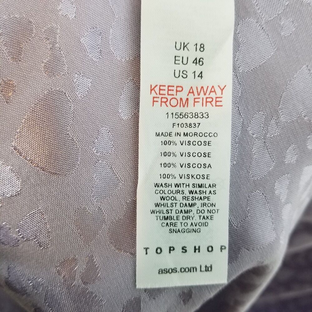 Topshop Lavender Purple Satin Maxi Dress - Picture 9 of 10